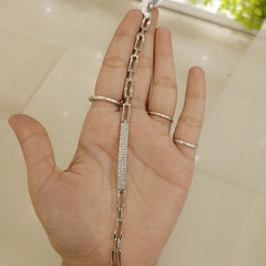 Jack silver bracelet