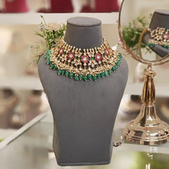 Canaka Paachi Kundan set