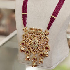 Ganesha long polki set