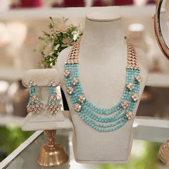 Chakori aqua long set