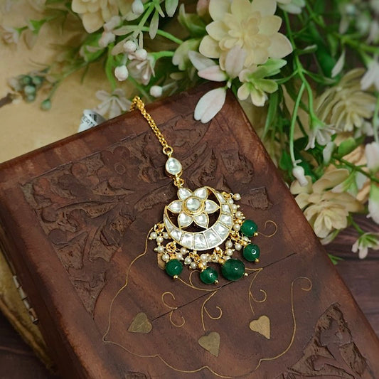 Saanchaya kundan maangtikka