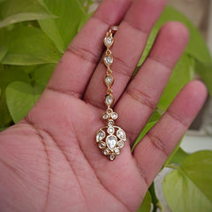 Sanjoli polki maangtikka