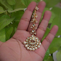 Sagrika paachi kundan maangtikka