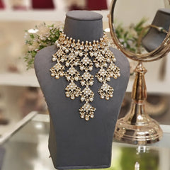 Aarani Paachi Kundan Set