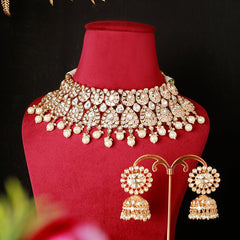 Rewathi Pearl Choker Set