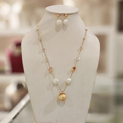 Triveni golden chain set