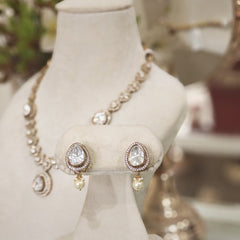 Disha single line polki set