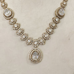 Disha single line polki set