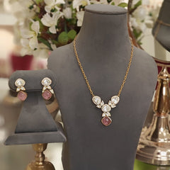 Charming Polki chain Set