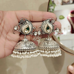 Pakeeza Heritage Polki jhumka