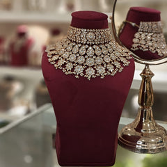 Aniketa Polki bridal set