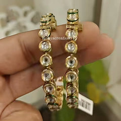 Arpita kundan bangles