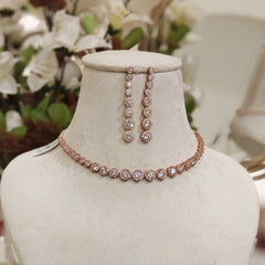 Emma Solitare Necklace Set