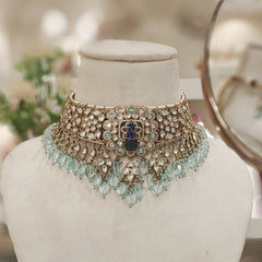 Neelkant Polki Choker Set