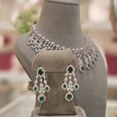 Dehliya green A.d set