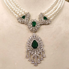 Revah Pendent Set (Ruby Red)