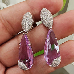 Iraa Lavender Earrings