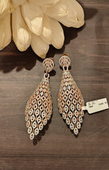 Meenaz Rose Earrings