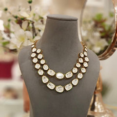 Lahsa Two Line Polki Set