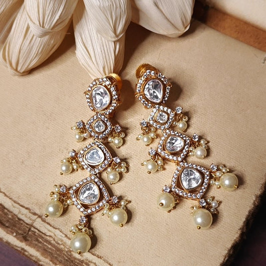 Ankahii Polki Earrings