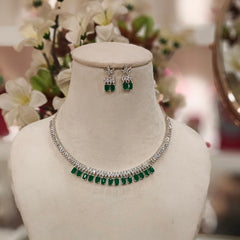 Meera AD Necklace set