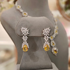 Ruh Citrine coloured set