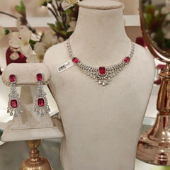 Aradhya Ruby wine AD set