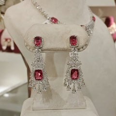 Aradhya Ruby wine AD set