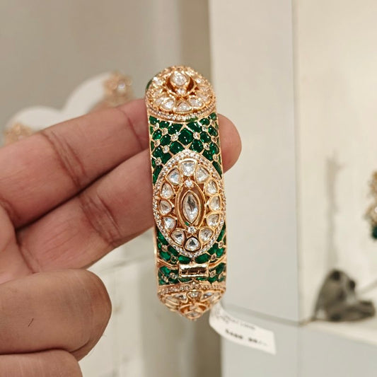 Manavsi Polki Bangles