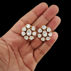 Atulaya polki studs
