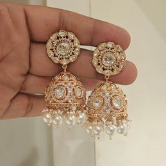 Lavanya Polki jhumka