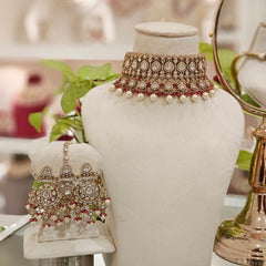 Rasika polki Neckline Set