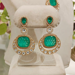 Anaya doublet Polki Neckline Set