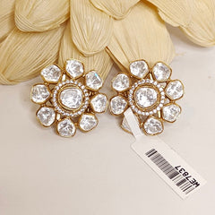 Lavanya polki studs