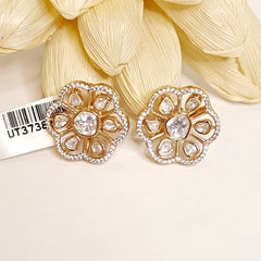 Meghna polki studs