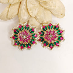 Kadambari paachi kundan studs