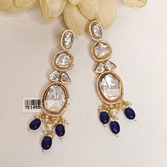 Almeda polki danglers (Blue)