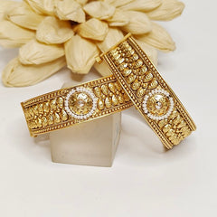 Neha Antique Gold Plated bangles