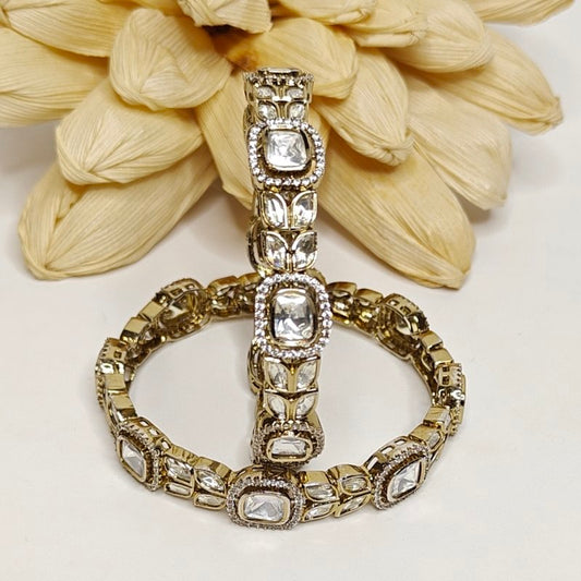 Rabyaa Polki Bangles