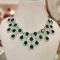 Caila Green Necklace set
