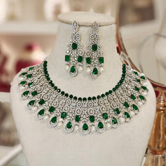 Rama Green Necklace set
