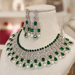 Rama Green Necklace set