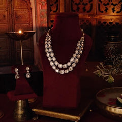 Lavasa moissanite Neckline Set