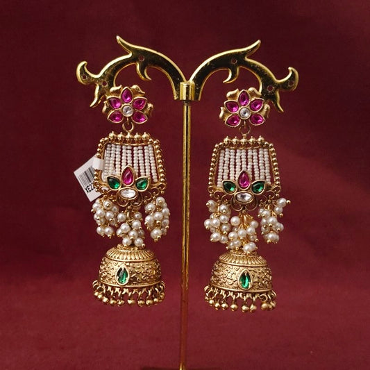 Vedehi Antique Heritage Earrings