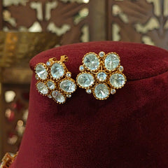 Antarang moissanaite neckline set