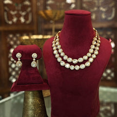 Meghna moissanite Neckline Set