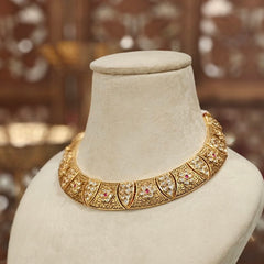 Raveena antique hansali set