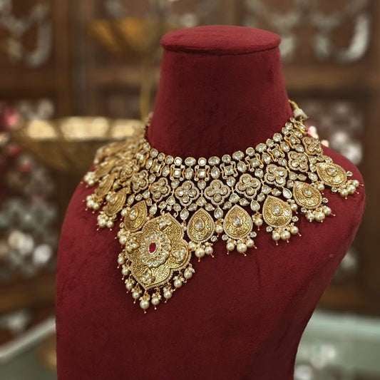 Damini Antique Bridal set