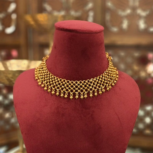 Ragini antique gold plated set