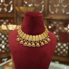 Ganesha antique gold plated set